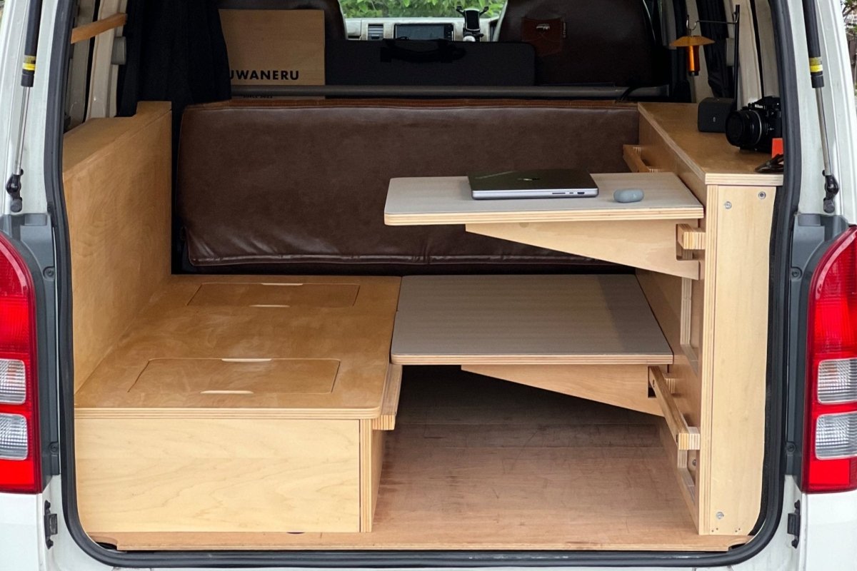 motif バンライフキット | ハイエースDX ベッドキット - SUWANERU